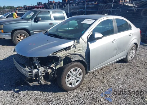 2017 Chevrolet Sonic Ls Auto from USA, damaged, VIN 1G1JB5SH4H4136773